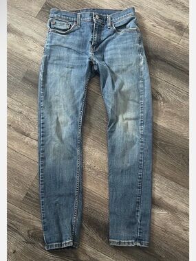 Levi Strauss Co Mens 512 Slim Taper Jeans Blue W29 L32 Premium Quality Clothing